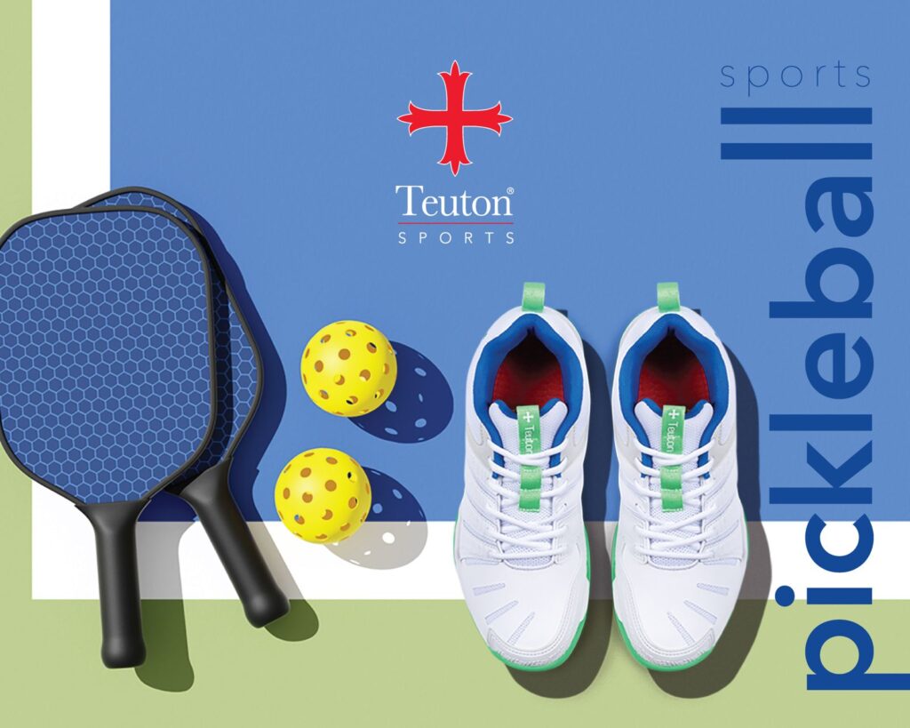 Pickleball čevlji in oprema Teuton Sports: 15% popust teuton pickleball
